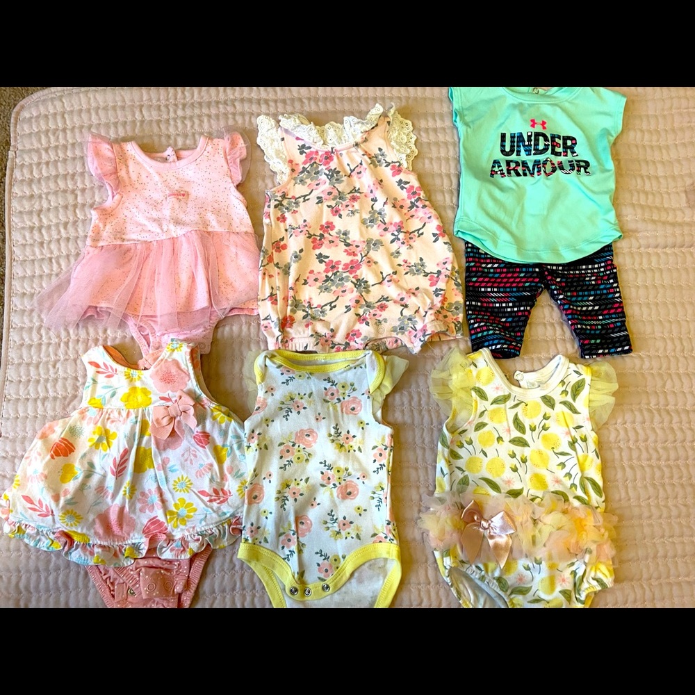 Adorable baby girl bundle outfits